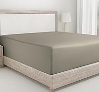 Vista 23 de California Design Den - Sábana bajera ajustable individual XL, suave de 400 hilos, 100 % algodón, sábanas refrescantes con bolsillo profundo