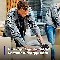 Vista 7 de Tartan (TM) Caja Sellado Tape 305 Clear, 48 mm x 50 m, 36 rollos por Caso Bulk