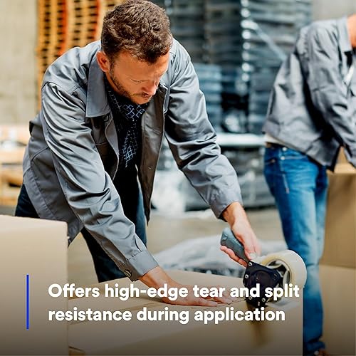 Miniatura 7 de Tartan (TM) Caja Sellado Tape 305 Clear, 48 mm x 50 m, 36 rollos por Caso Bulk