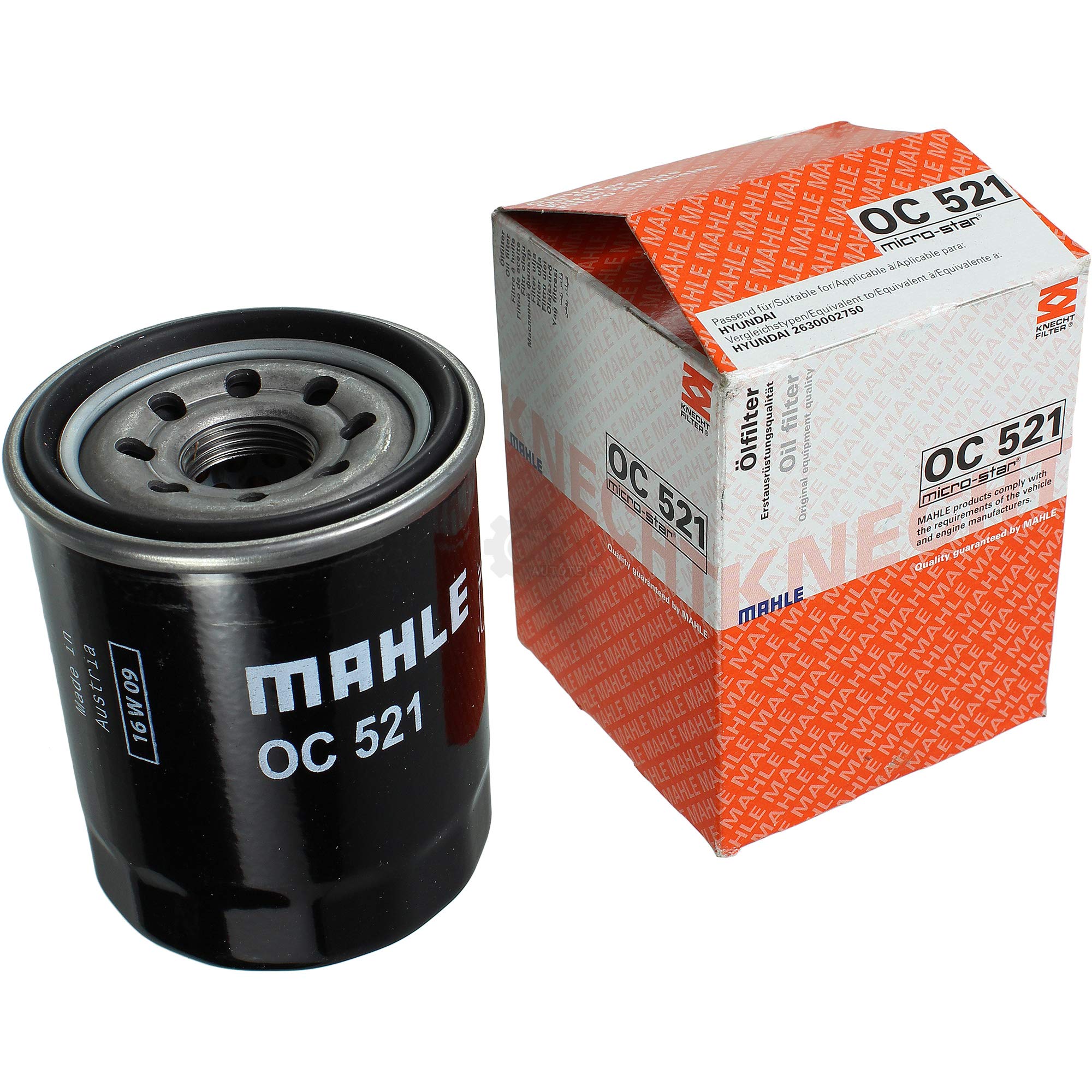 Paquete de inspección Kit de mantenimiento con filtro de aceite OC 521, filtro de aire LX 4053, filtro de cabina LA 471, anillo de sellado