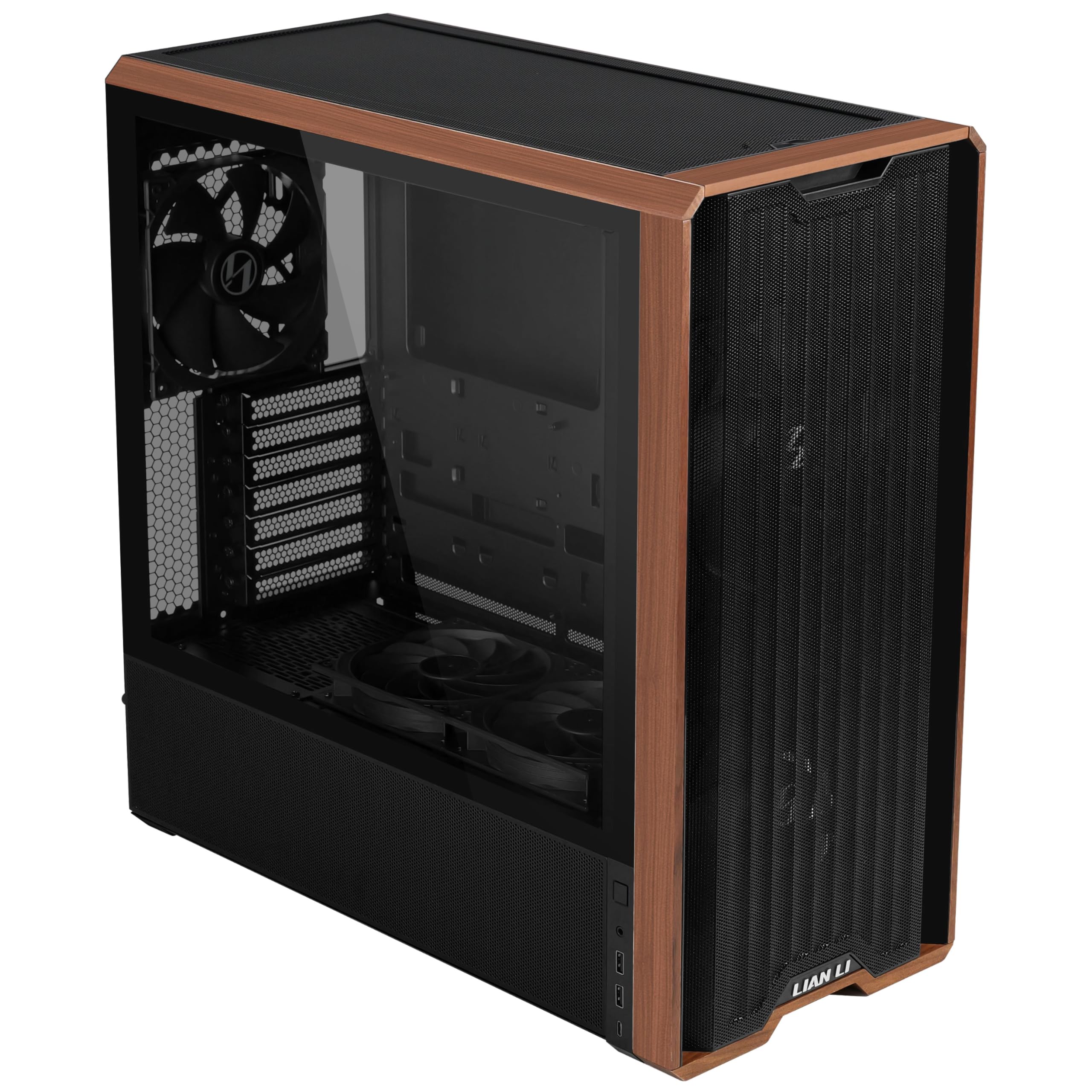 Lian Li Lancool 217 PC-Geh?use MidI-Tower Atx Tempered Glass - Schwarz (lan217x)