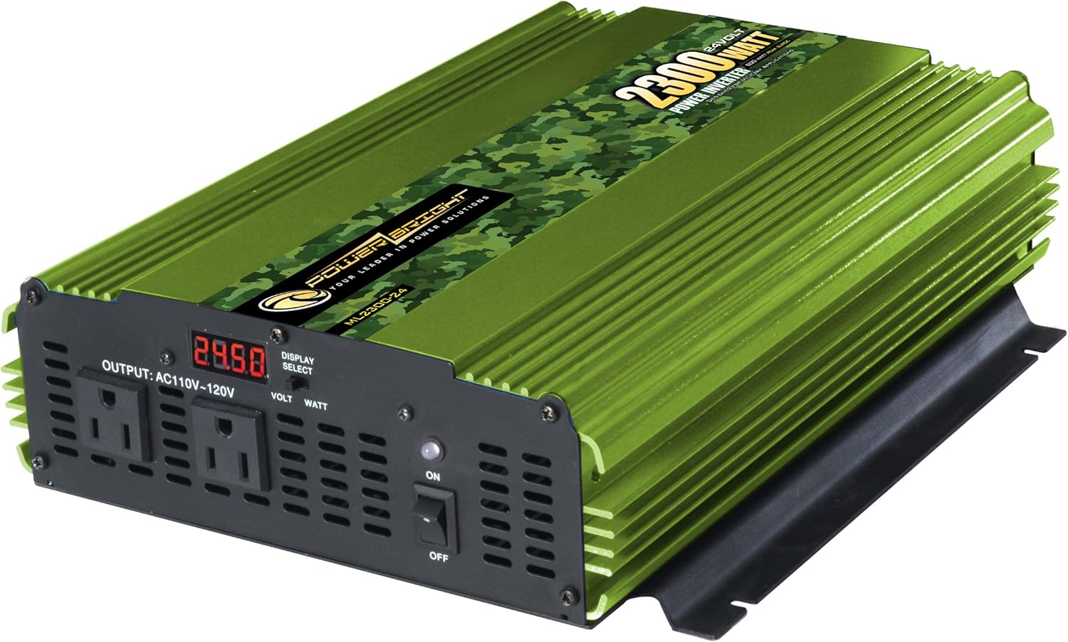 PowerBright 2300 Watt 24V Power Inverter, Modified Sine