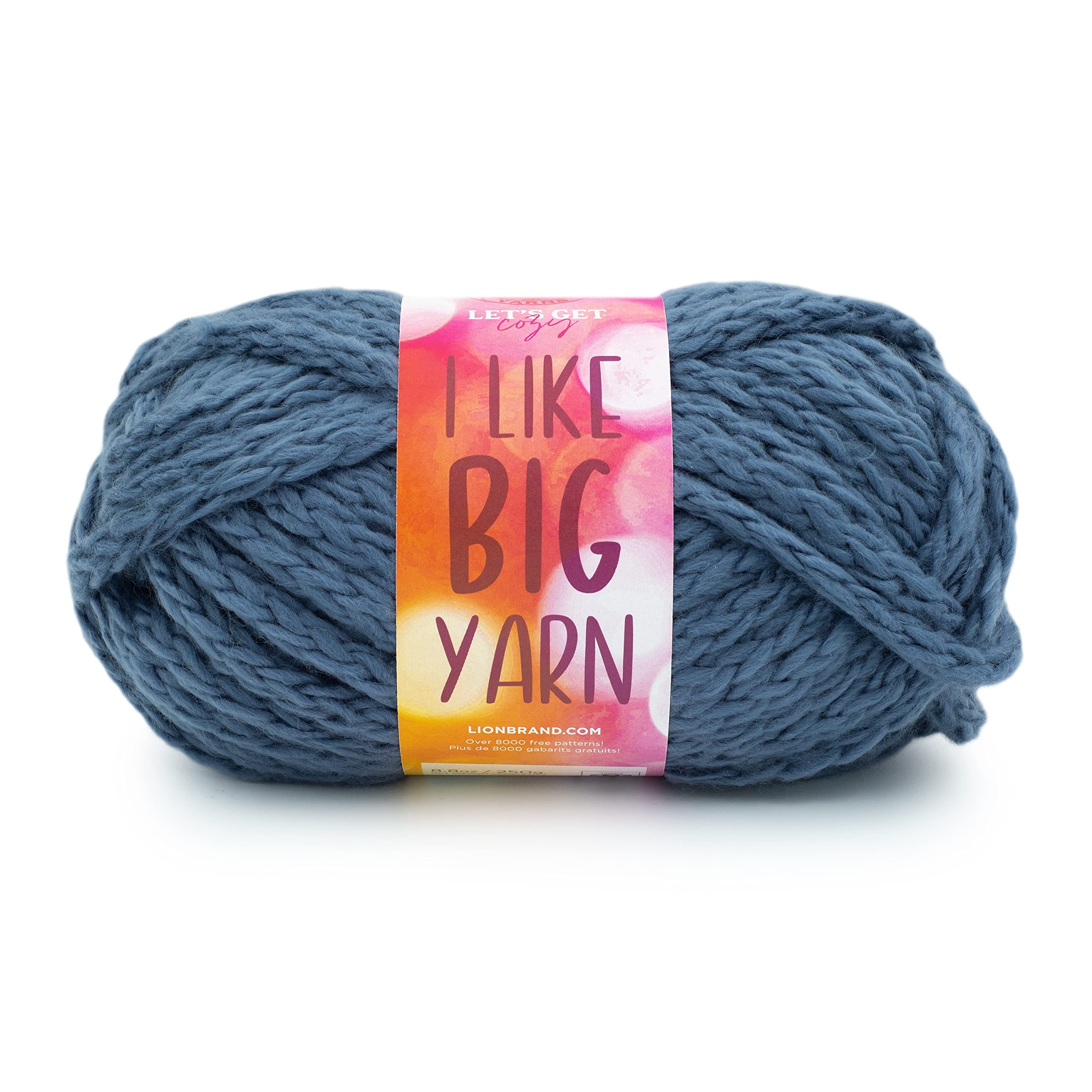 Fil Acrylique géant Lion Brand I Like Big Yarn Spectrum 30m