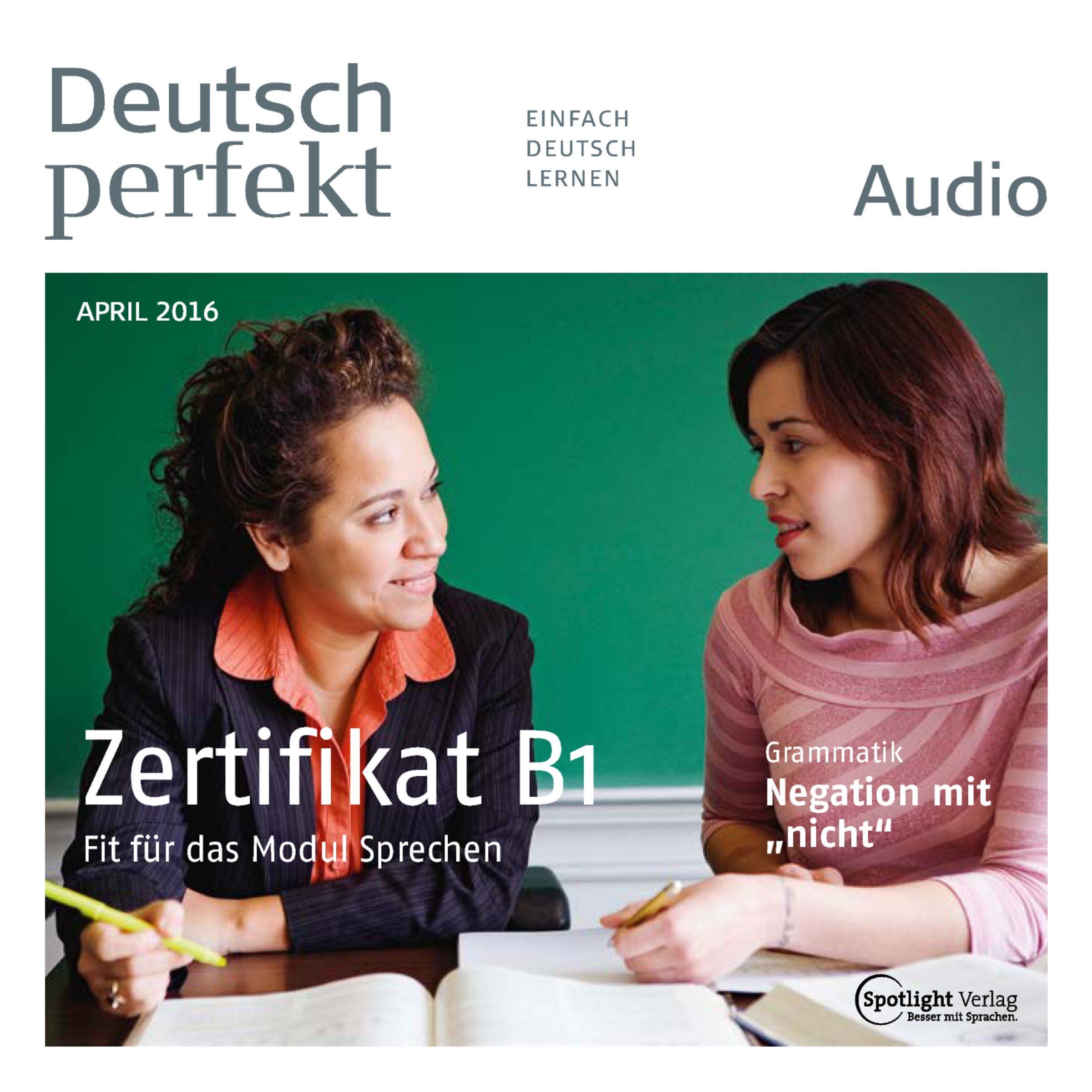 Cover art for Deutsch perfekt Audio. 4/2016
