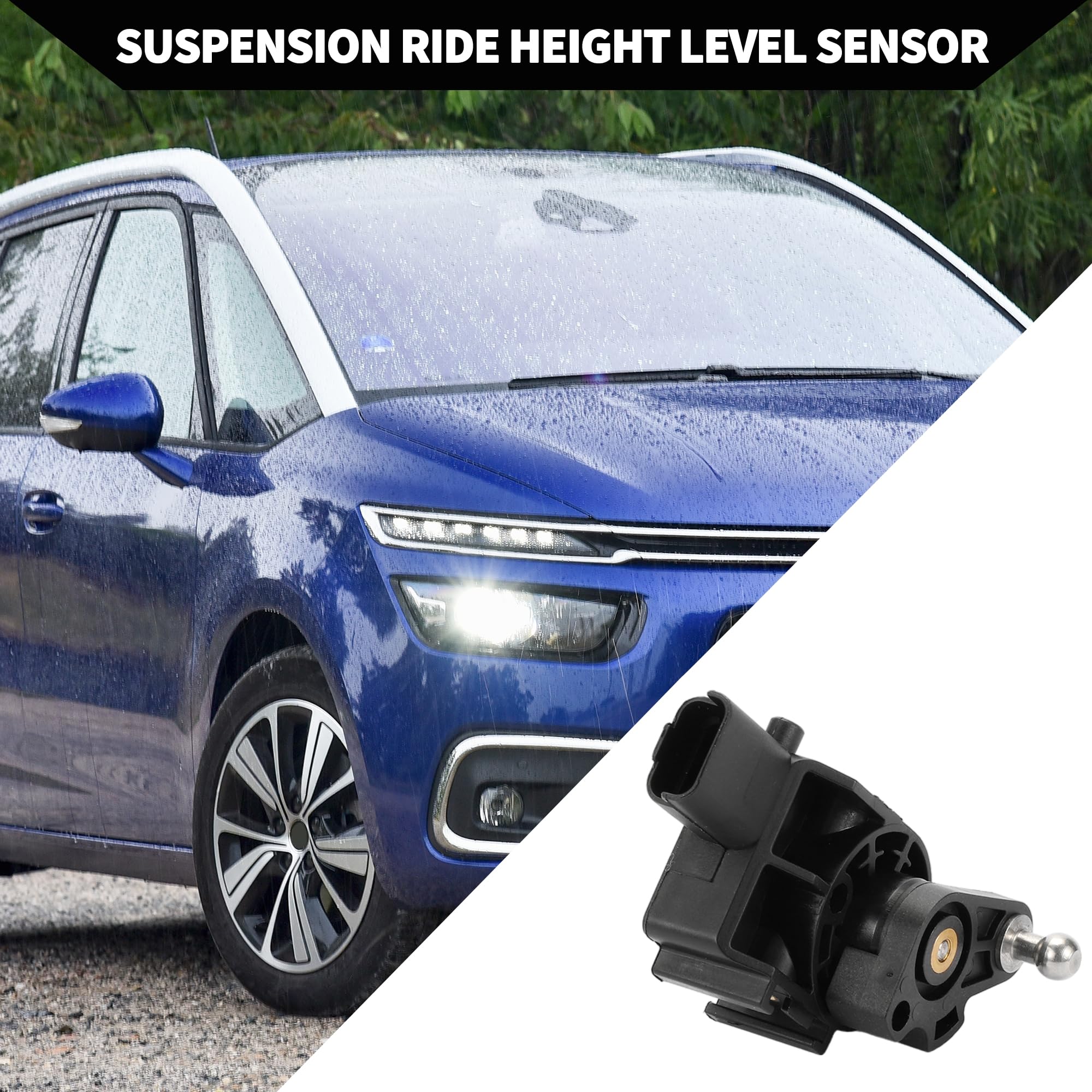 Sensor De Altura De Suspensión Para Citroen C5 2001-2008 1 Pc | Numero De OE 5273J4, Cantidad 1 Pc, Para Citroen C5 III 08-18, Para Citroen C6 05-12, Para Peugeot 508 10-18, Color Negro