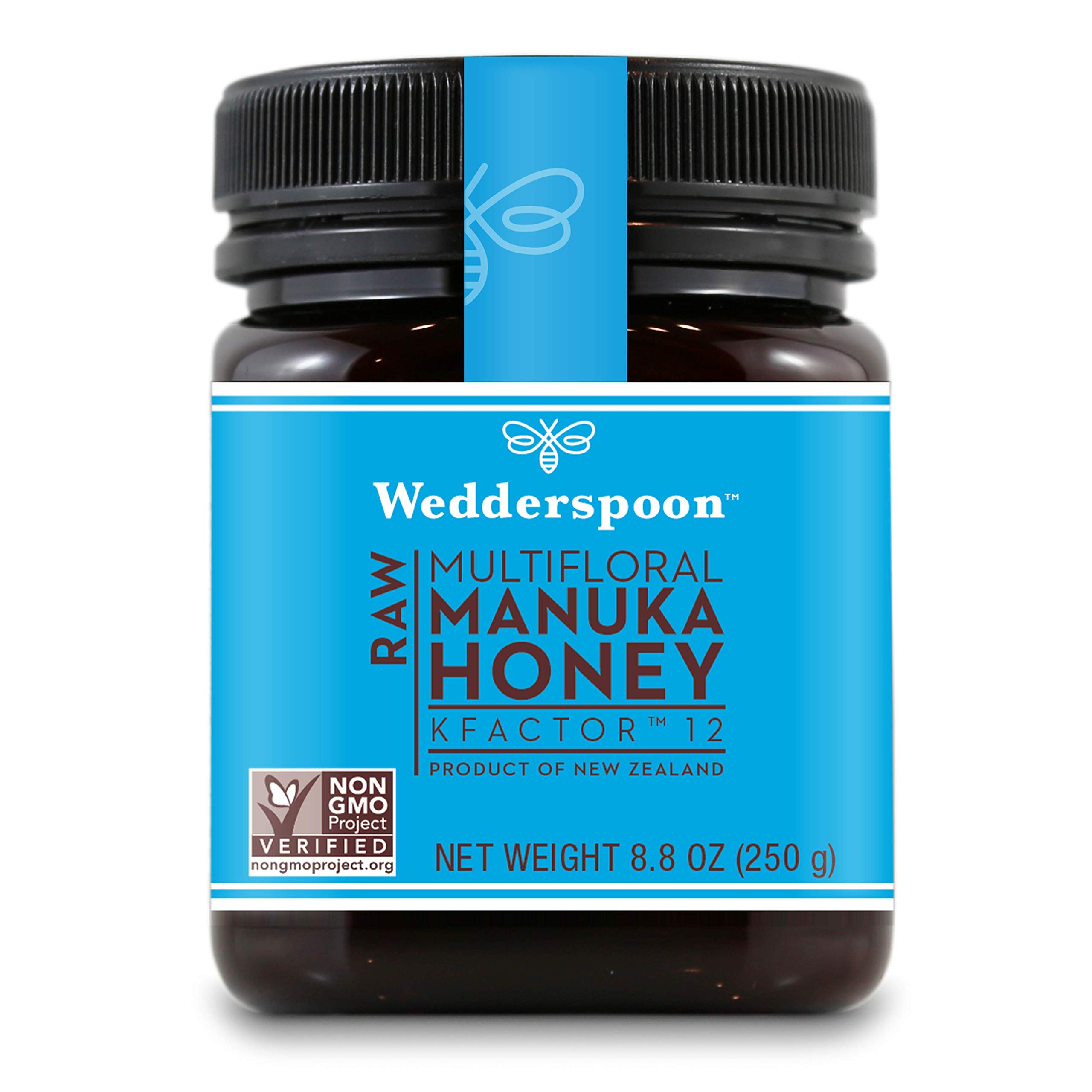 Wedderspoon Raw Premium Genuine New Zealand Manuka Honey 8 8 Ounce KF | amzdealz