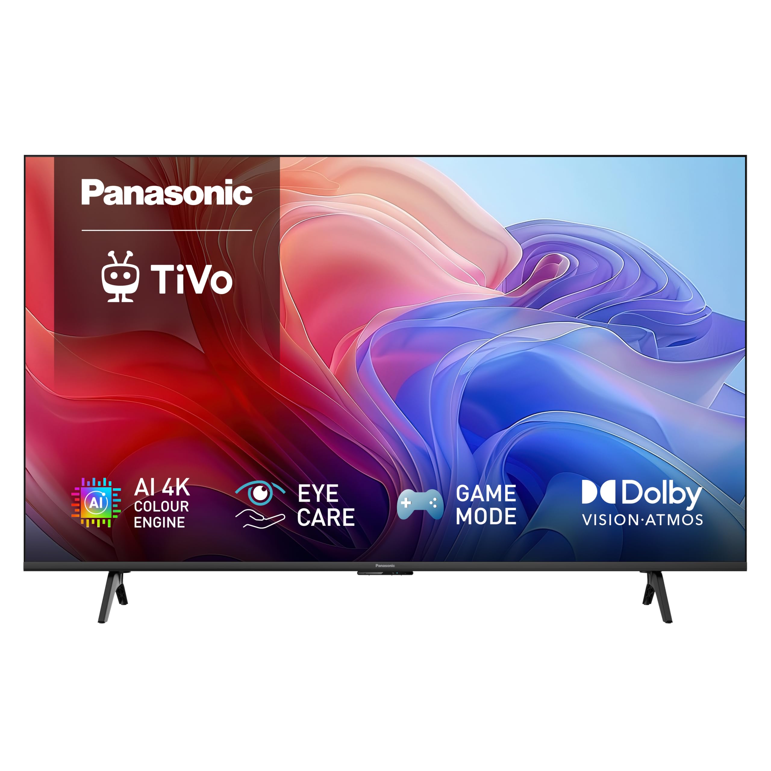 Panasonic TB-75W60CEZS, 75" (189cm), Smart TV 4K LED TiVo, Game Mode, Dolby Vision Atmos, AI 4K Colour Engine, Assistente vocale, Multi HDR Support, Bluetooth, Serie W60C, 2026