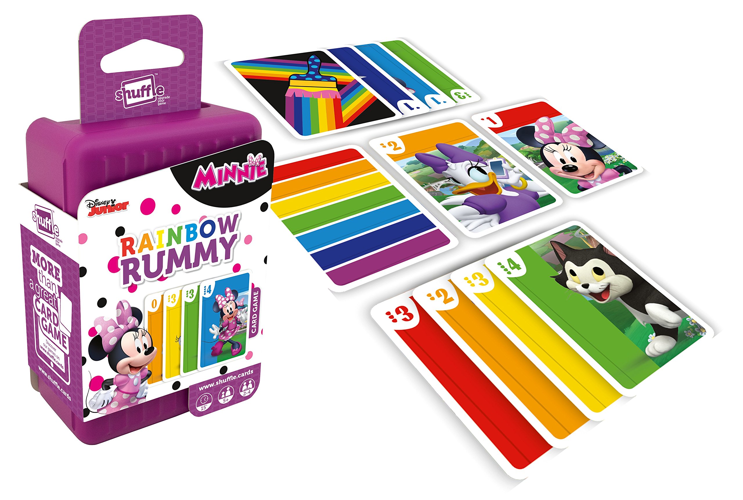 Shuffle Minnie Mouse Rainbow Rummy Gioco di Carte
