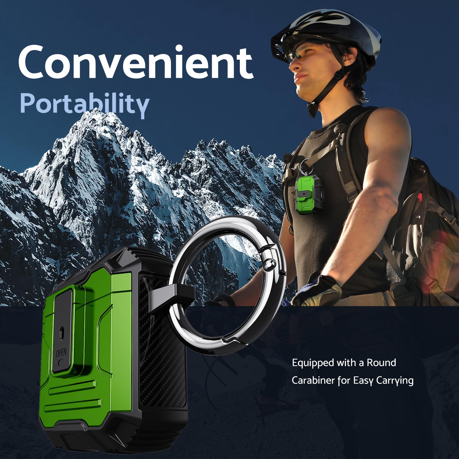 Earphone Case Airpods With Motorcycle Helmet Noise Buds Trooper