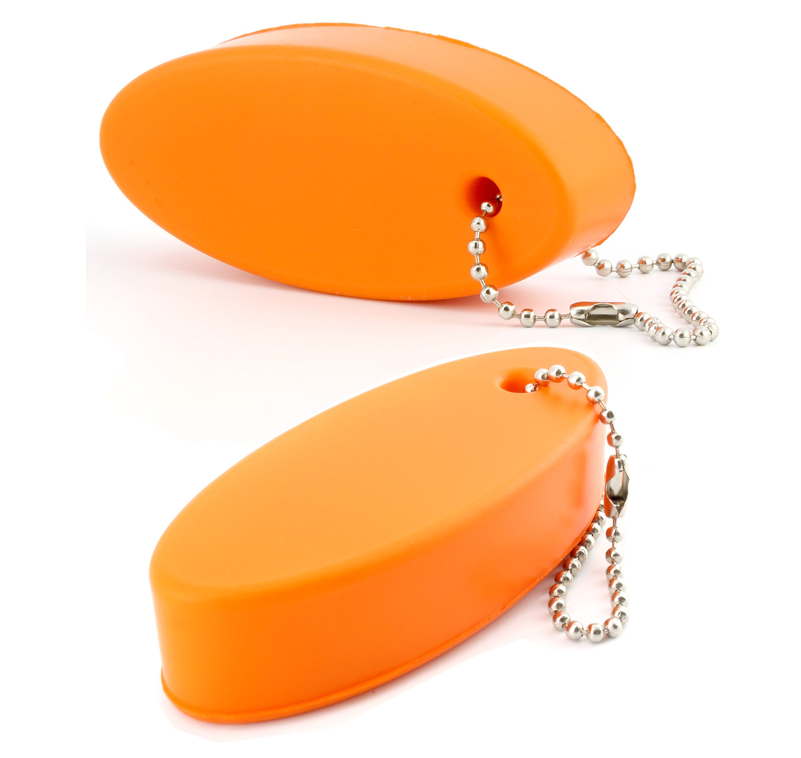 Cornucopia BrandsOrange Foam Floating Key Chain Floats (2 pack)