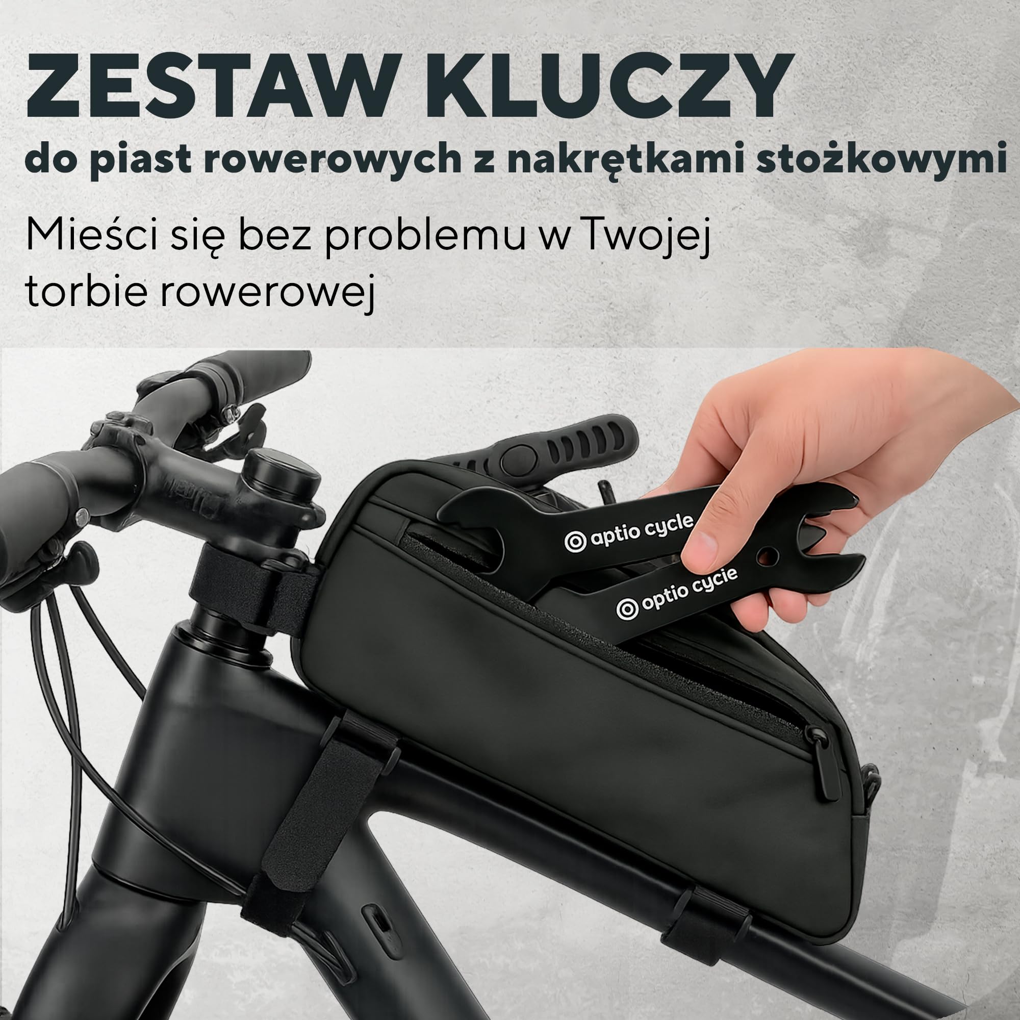 Zestaw Kluczy do Konusów Rowerowych 13–17 mm – Klucze do Piast i Łożysk Konusowych | Precyzyjne Narzędzie Serwisowe do Regulacji Nagrów