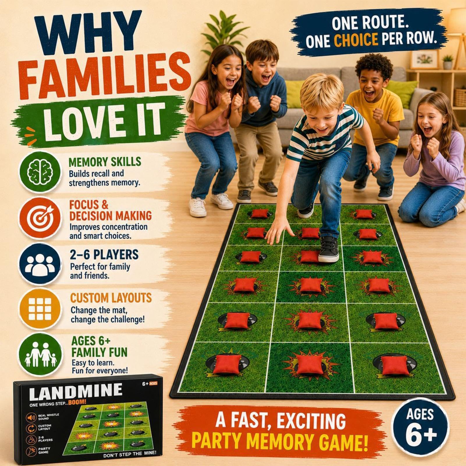 Giochi per feste divertenti, attività interattive per la famiglia con 3