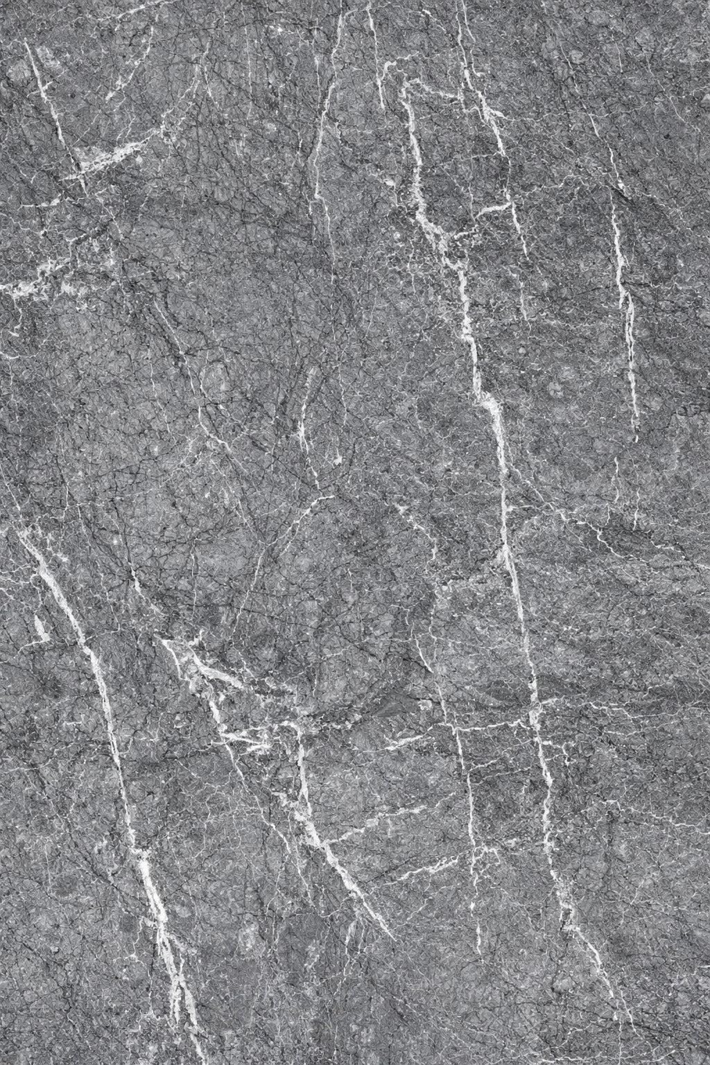 Panel de gres porcelánico efecto mármol gris para revestimiento de pared en PVC acabado UV