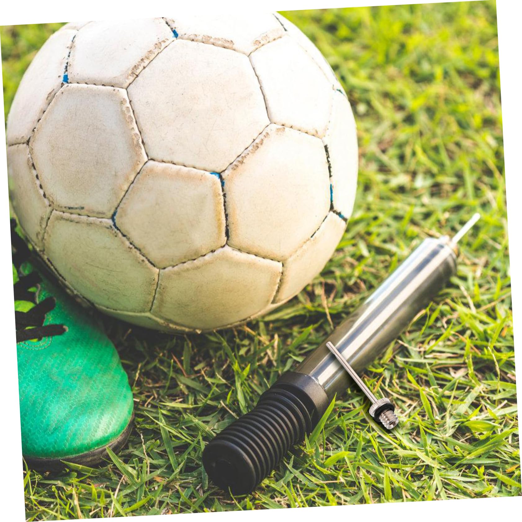 5 Series Agujas De Inflación De Metal para Balones para Fútbol Baloncesto Y Voleibol para Inflar Rápidamente Accesorio Y Compacto 20 Piezas X 5
