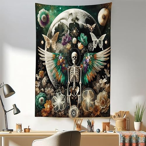 Miniatura 91 de Ambesonne Tapiz de fiesta de los años 70, caja retro en arte pop, música de baile, composición colorida impresa, para colgar en la pared para