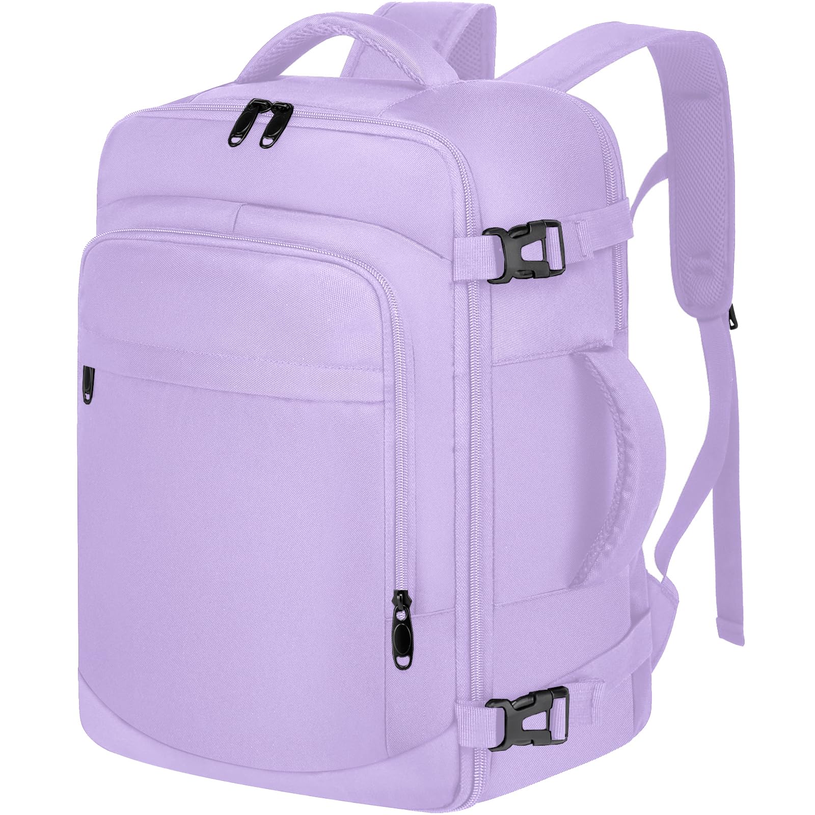 Borse da Cabina per Ryanair 40x20x25 Bagaglio a Mano Zaino Borsa Zaino da Viaggio Zaino da trekking Zaino Wizzair 40x30x20 Zaino Casual per laptop da 14 pollici per scuola,Viola chiaro