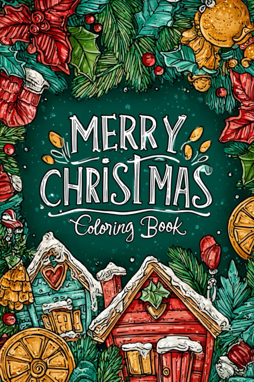 Christmas Coloring Book for Kids – 79 Easy Holiday Coloring Pages | Simple Christmas Designs for Toddlers, Preschool & Kindergarten | Fun Winter Activities, Santa, Reindeer, Snowman
