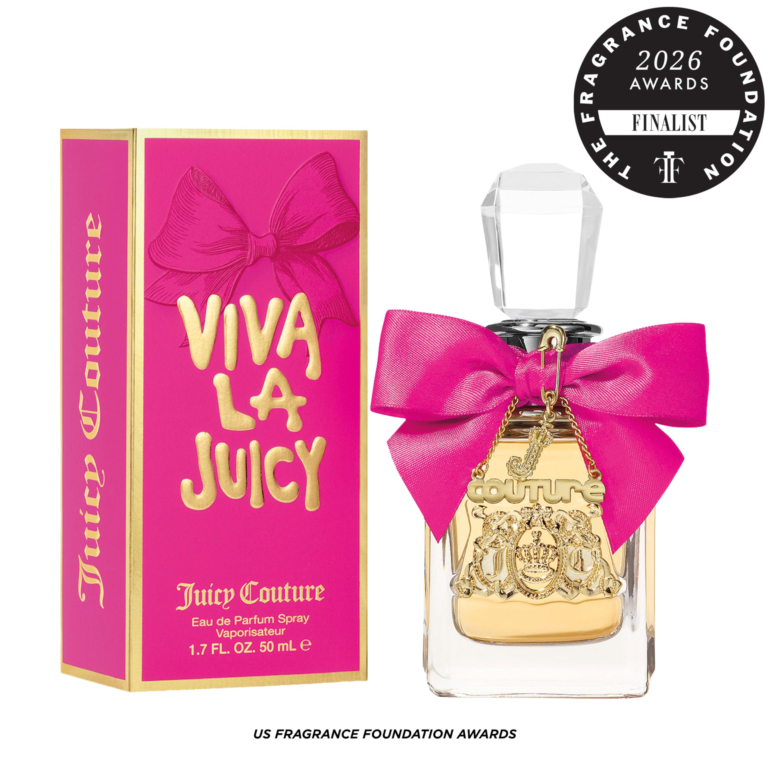Juicy Couture - Viva la Juicy, Perfume Floral, Femenino y Romántico, con Notas Silvestres, Aroma Dulce y Ligero, Aporta una Sensación Agradable y Fresca, para Mujer