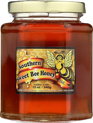 SOUTHERN SWEET BEE Miel de flores silvestres, 12 oz
