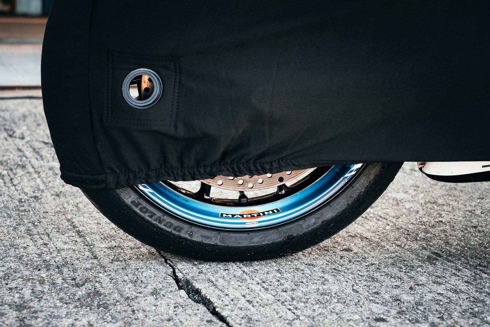 Moto Indoor Motorradabdeckung Faltgarage Abdeckplane Schutzhülle Staubdicht 3041010-4042V85