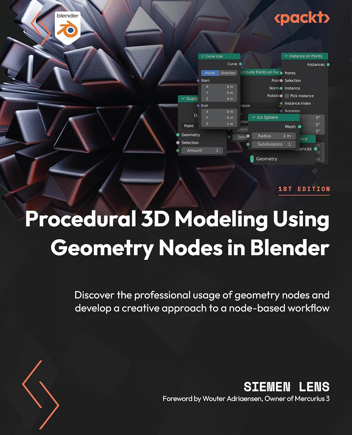 Procedural 3D Modeling Using Geometry Nodes in Blender
