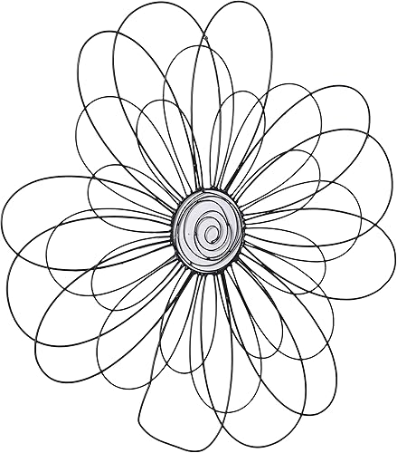 Miniatura 7 de Deco 79 64664 Just Have a Look Decoración de metal para pared, de 29 pulgadas.