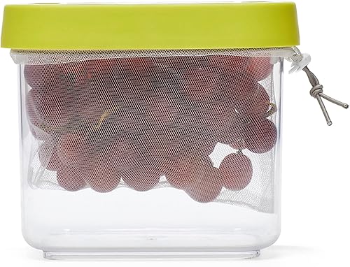 Miniatura 2 de Chef'n Recipiente de almacenamiento de frutas y verduras frescas con bolsa, tamaño pequeño, aguacate