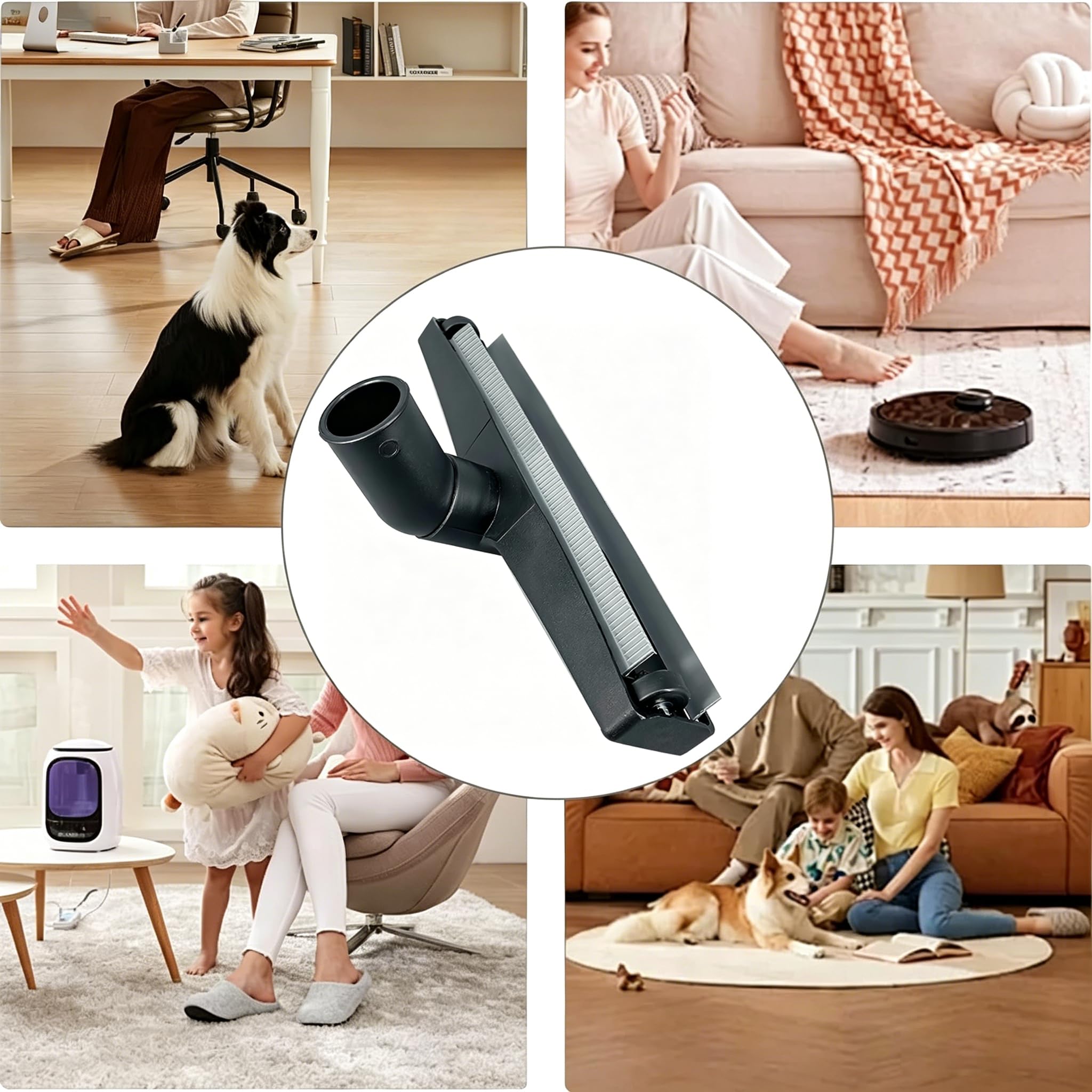 35mm Wassersaugdüse Hartbodendüse Staubsaugerdüse, Nassdüse Nasssauger Wasserdüse, Universelle Bodendüse für Nass, Staubsauger Bürste für Miele, Philips, Samsung, Siemens, Panasonic