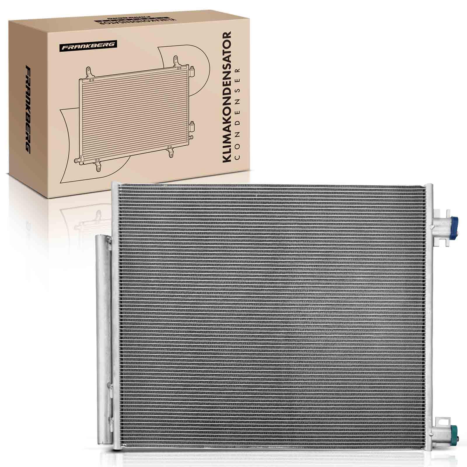 Frankberg Condenseur de climatisation 921004BE0A | Compatible avec: X-Trail T32 T32R T32RR, Espace V JR, Kadjar HA HL, Koleos II HC, Qashqai II SUV J11 J11