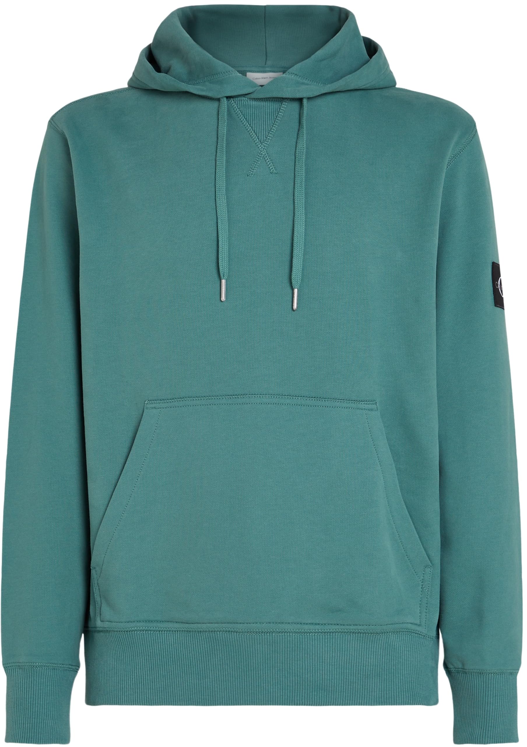 Calvin Klein Felpa Uomo Badge con Cappuccio