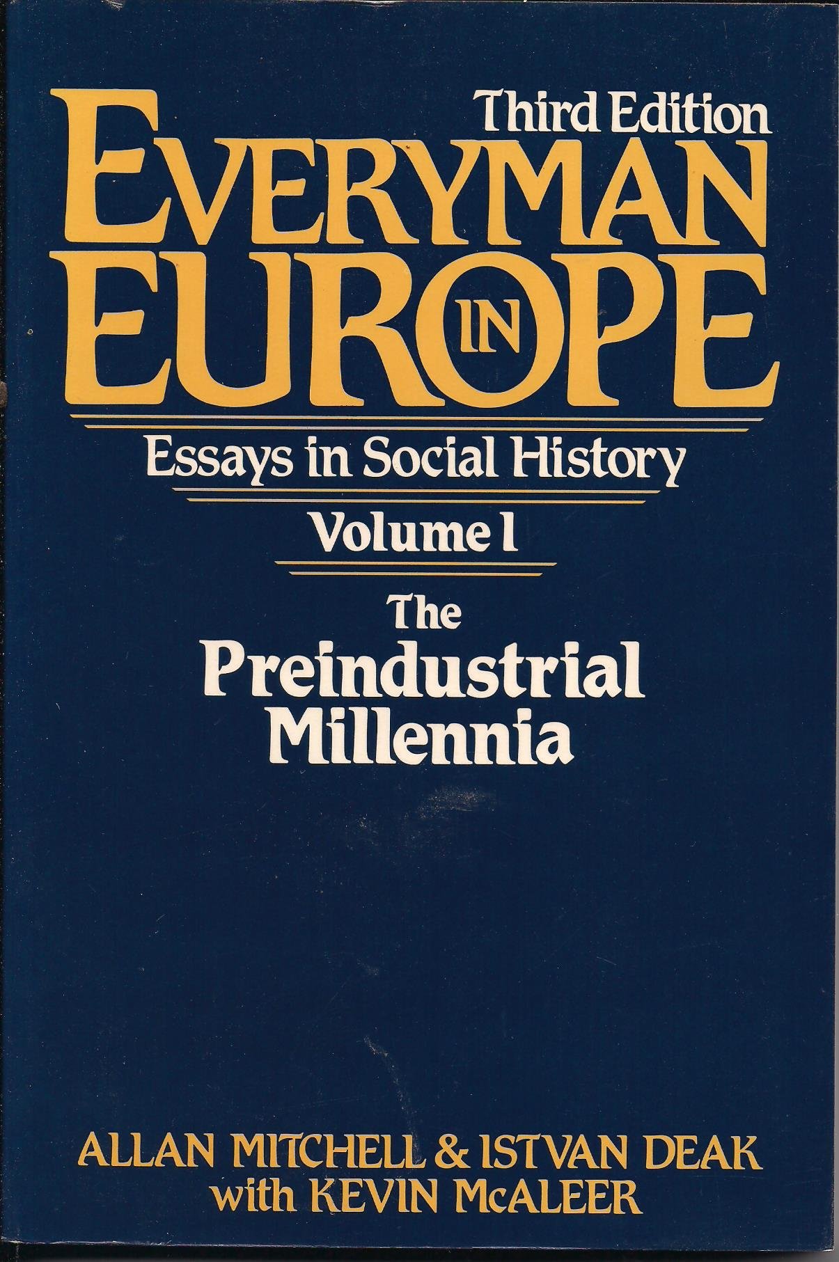 Everyman in Europe, Volume 1 (3rd Edition)
