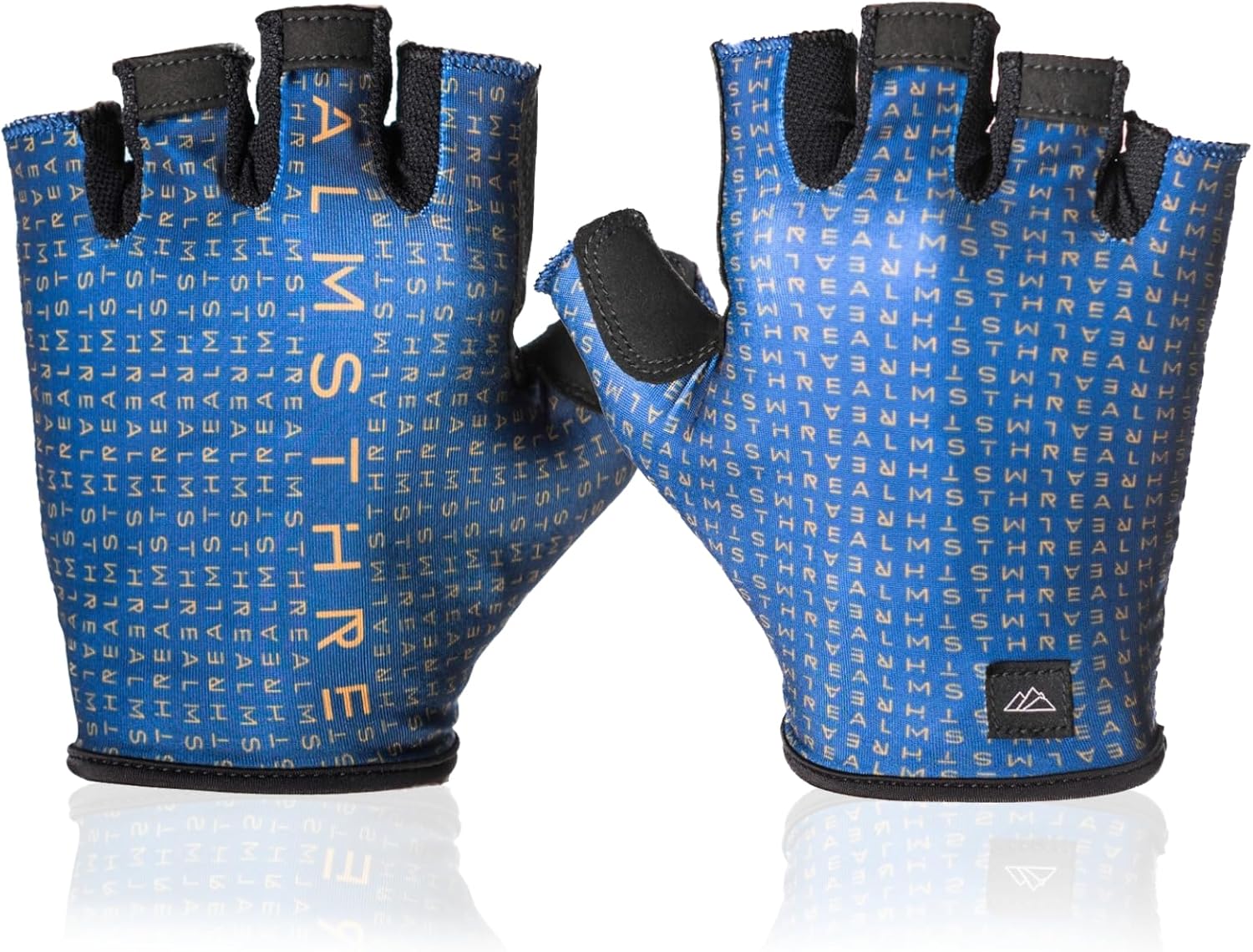 ALMSTHRE Padded Short Finger Cycling Glove | Lightweight & Breathable 4-Way Stretch | Reinforced Palm with 3mm Gel Padding | Designed for Road, Gravel & MTB Adventures