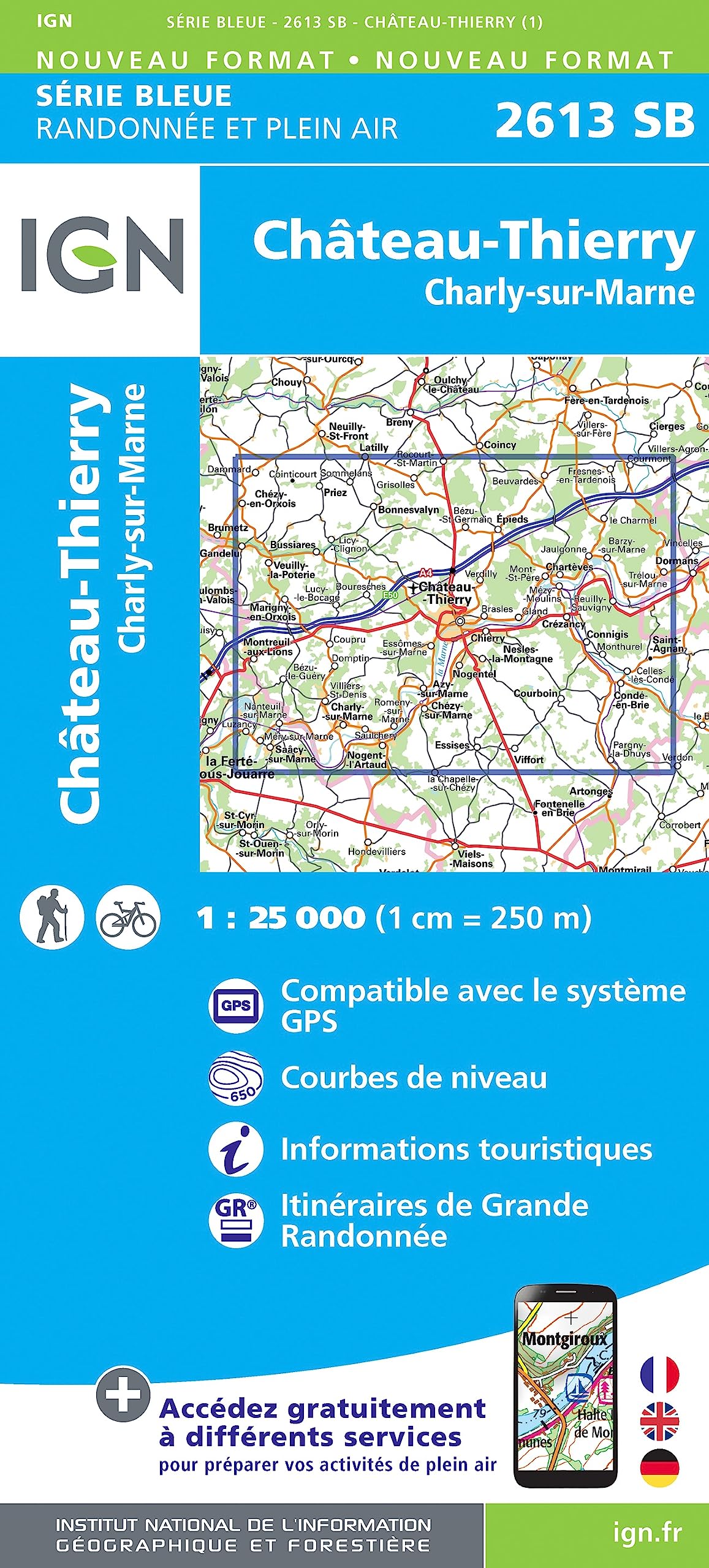 Château-Thierry / Charly-sur-Marne (2613) (Série Bleue)