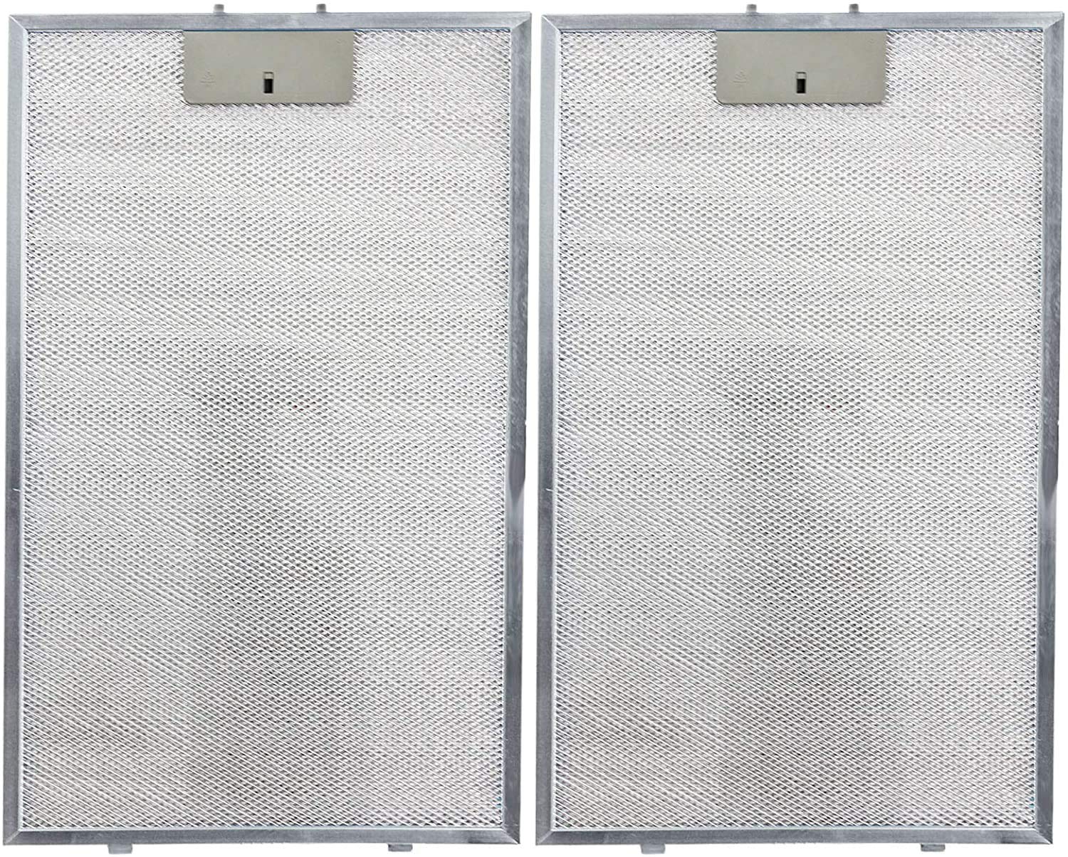 SPARES2GO Grease Filter Metal Mesh compatible with Howdens Lamona LAM2501 Cooker Hood Extractor Vent (460 x 260mm, Pack of 2)