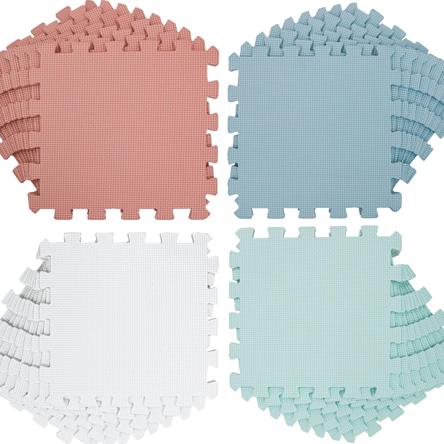Van dag Één: 18-delige Baby Puzzel Speelmat - 30x30 EVA Schuim Kruipmat Vloermat