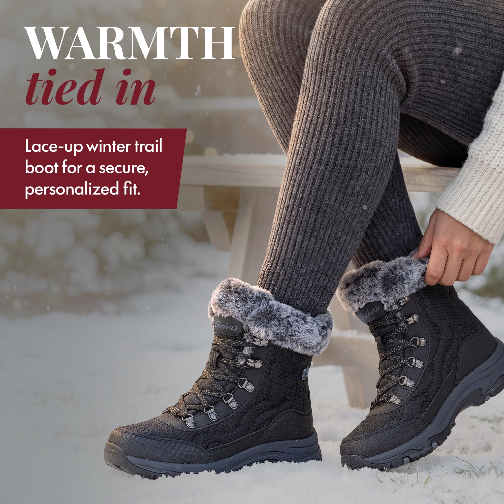 Skechers Trego Stormie Botas cortas al tobilloMujer