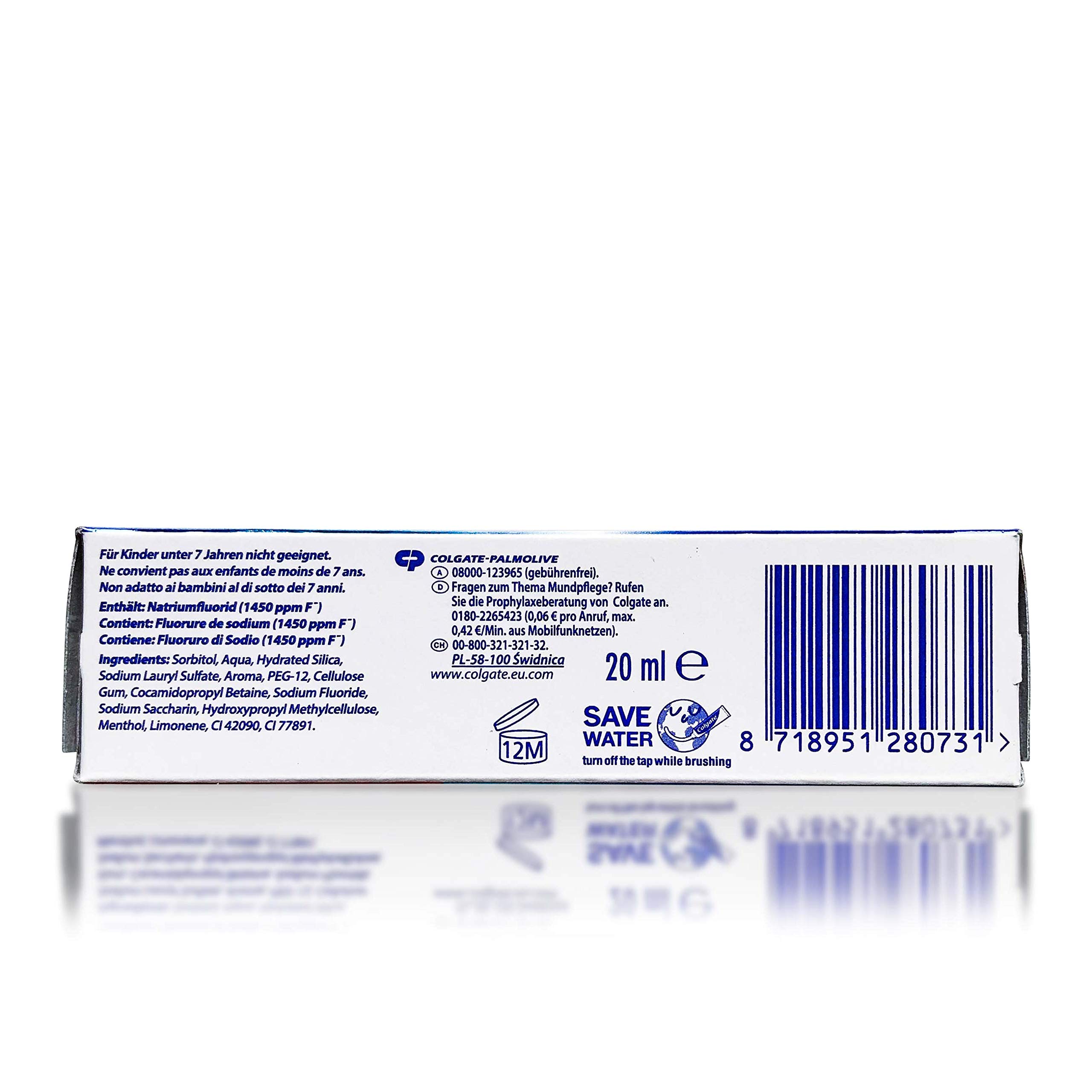 Image secondaire de Colgate Max Fresh Lot de 5 dentifrices de voyage 20 ml