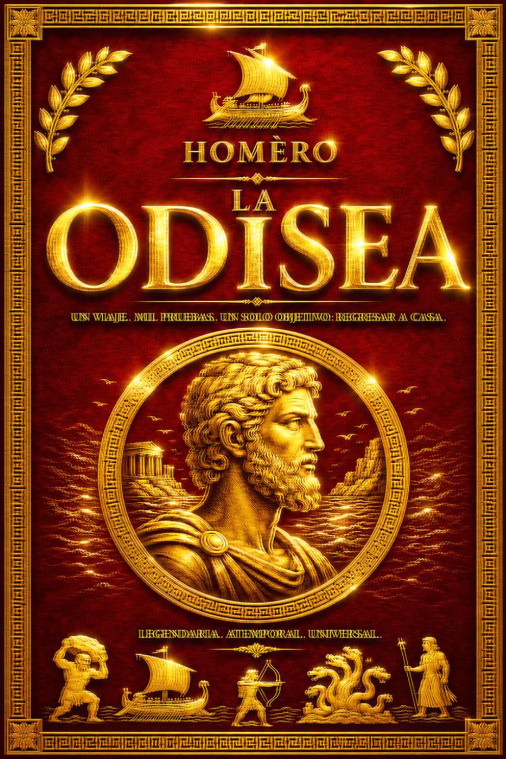 La Odisea de Homero — La Inmortal Epopeya del Regreso de Ulises desde las Guerras de Troya hasta Ítaca | Traducción Castellana Directa del Griego Antiguo por Luis Segalá y Estalella | Viajes
