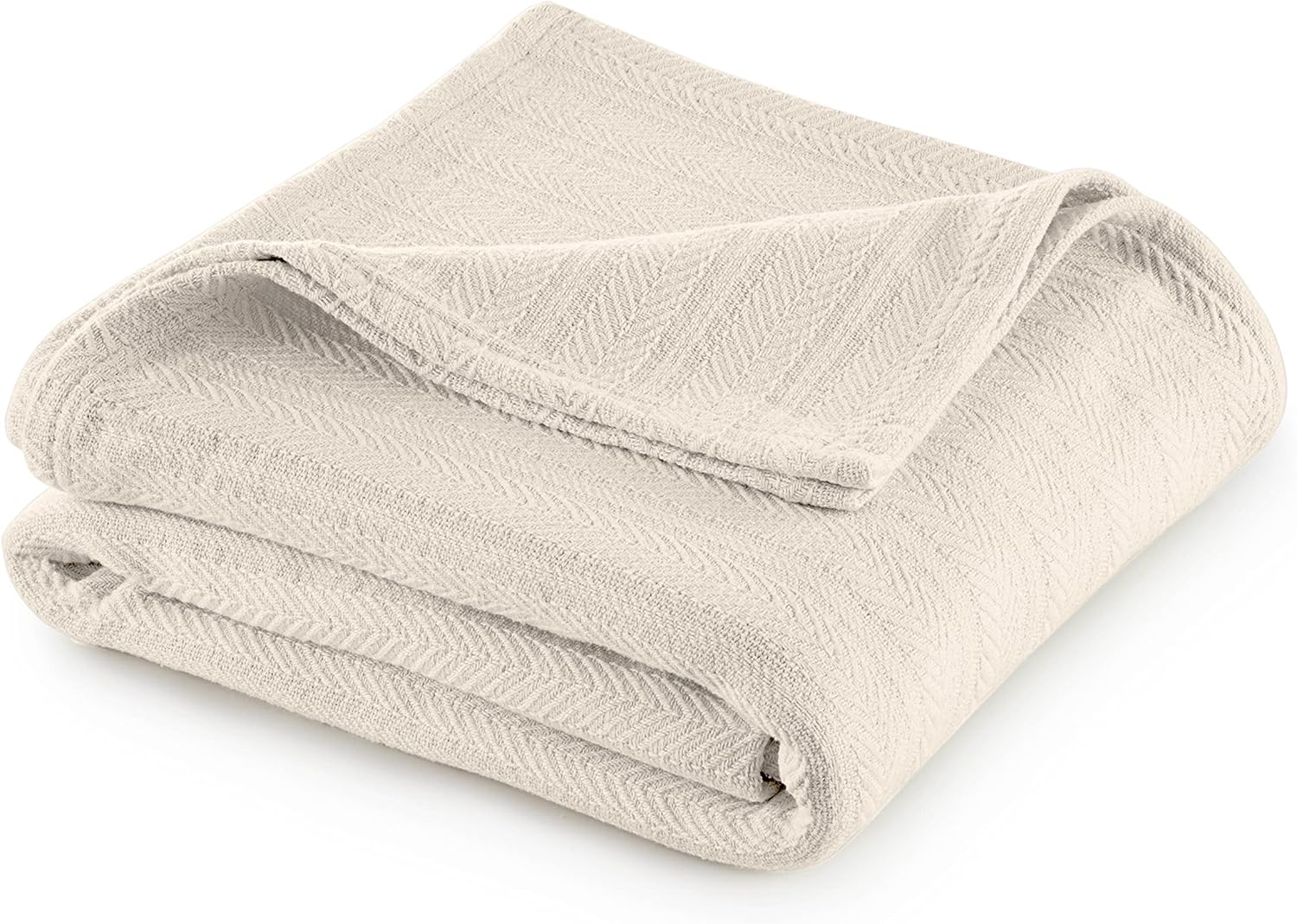 Vellux 1B07227 Cotton 360 GSM Breathable Waffle Weave Herringbone