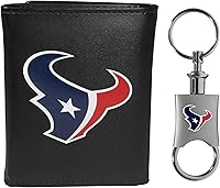 Vista 1 de Siskiyou Sports NFL unisex Tri-fold Wallet & Valet Key Chain