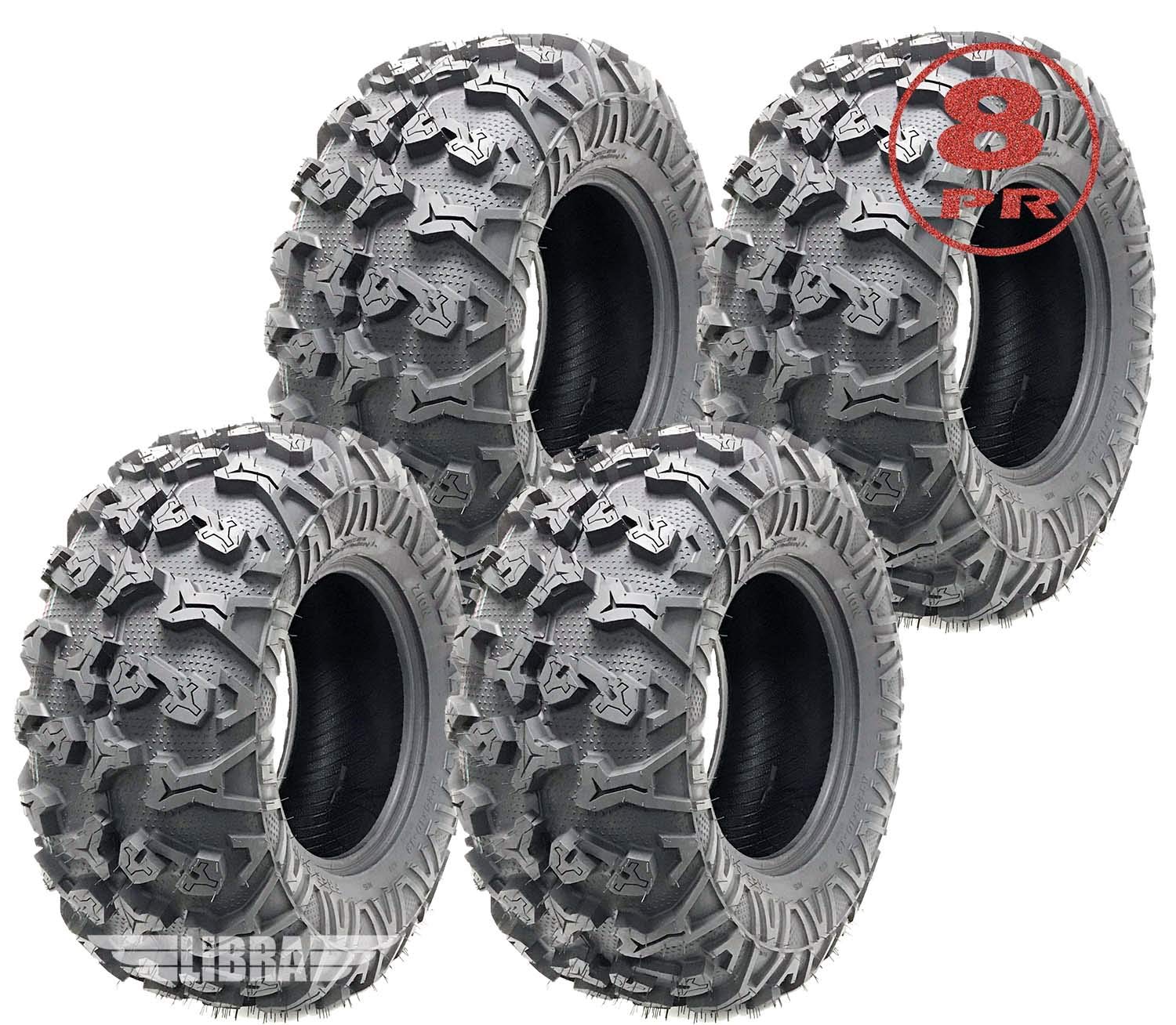 WANDA Full Set ATV/UTV Tires 27x9R14 27x11R14 8PR Radial Deep Tread