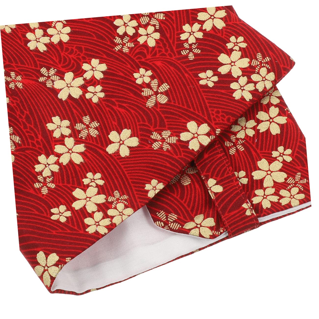 NUOBESTY 4pièces Housse De Fait Main Décoratif Ajustable Pour Étudiants Couverture De Carnet Fleur Cerisier