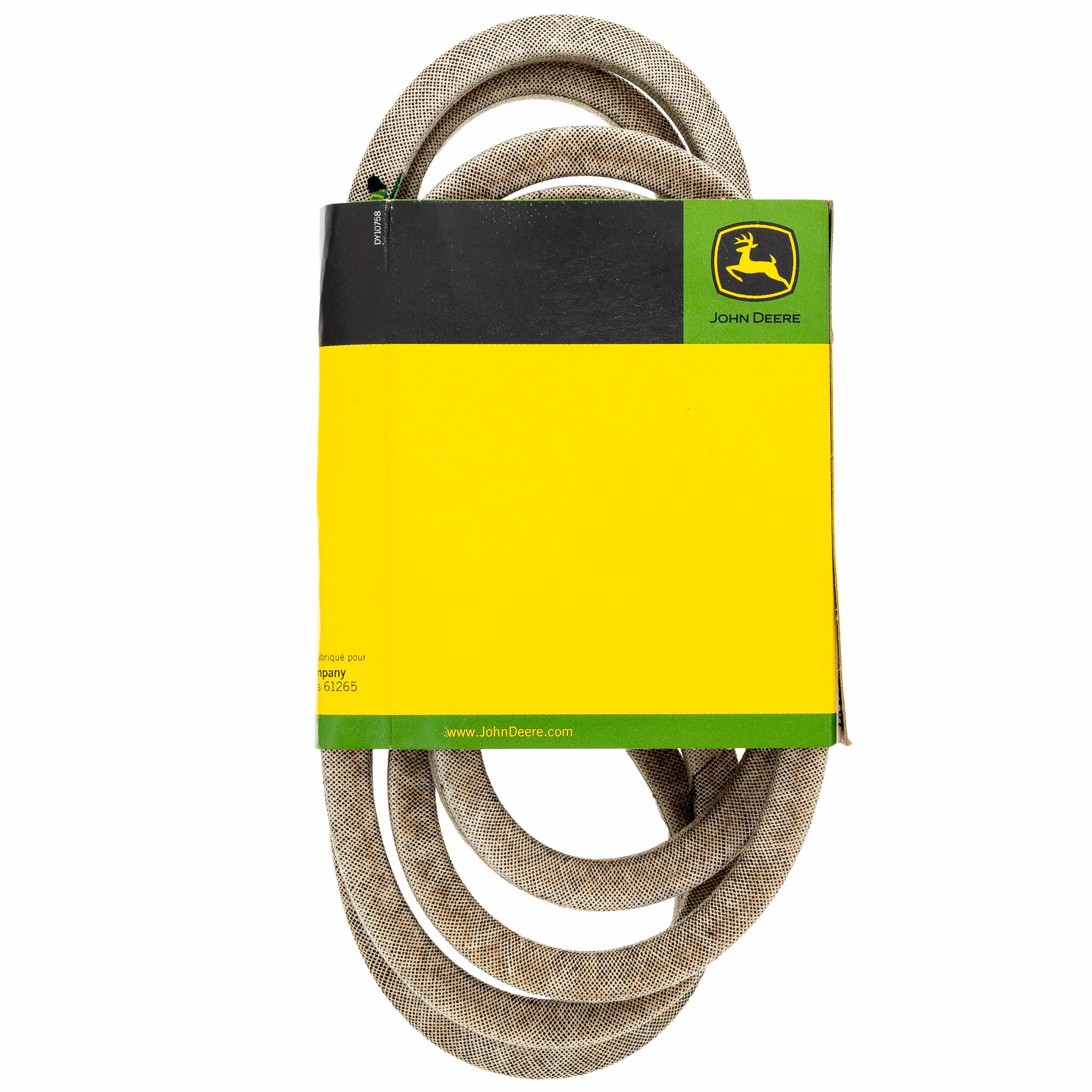 John Deere OEM Deck Drive Belt M47765 for 210, 212, 316, 400, 420, 430, GT, LT Series Mowers