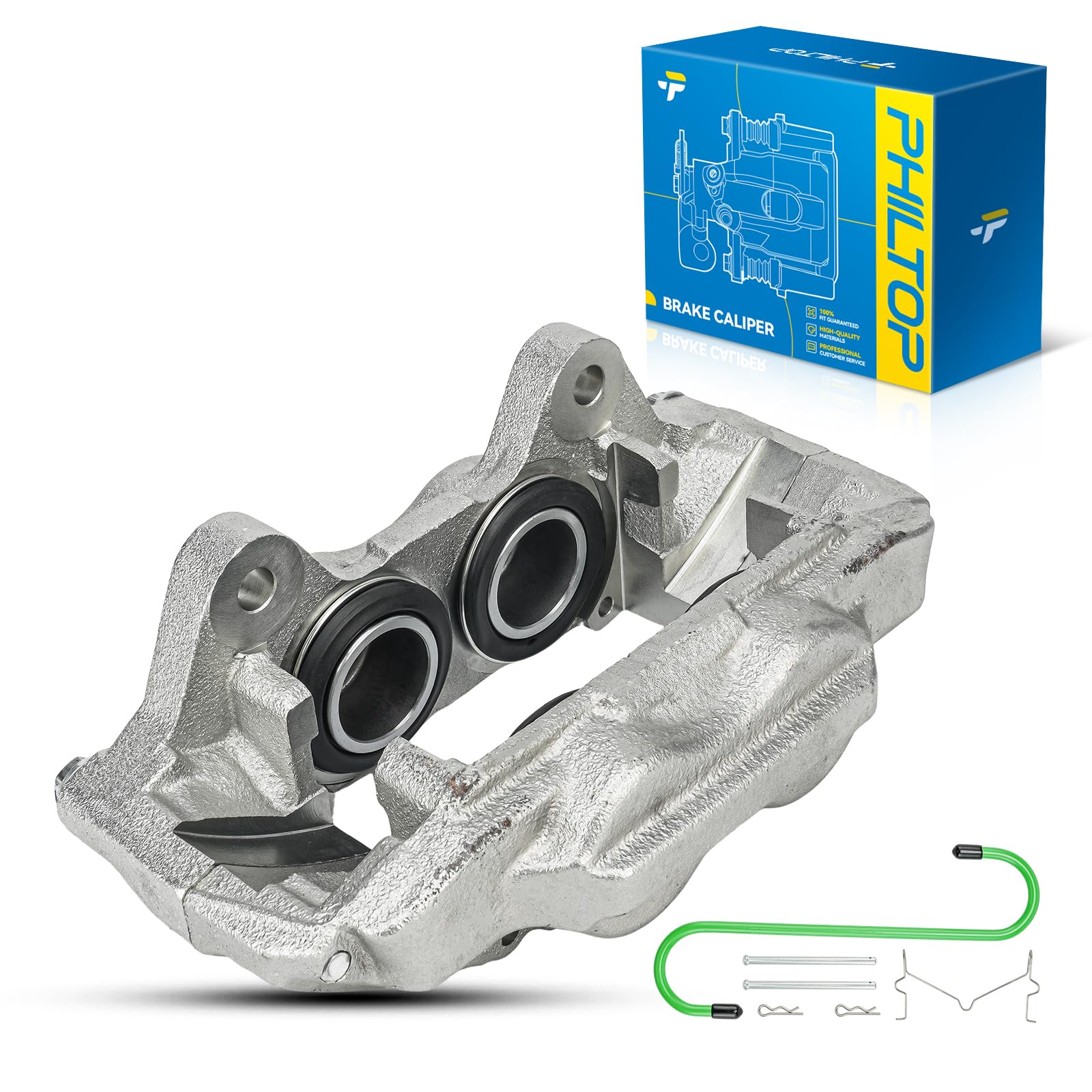 PHILTOP Front Right Brake Caliper for 2005-2023 Toyota Tacoma