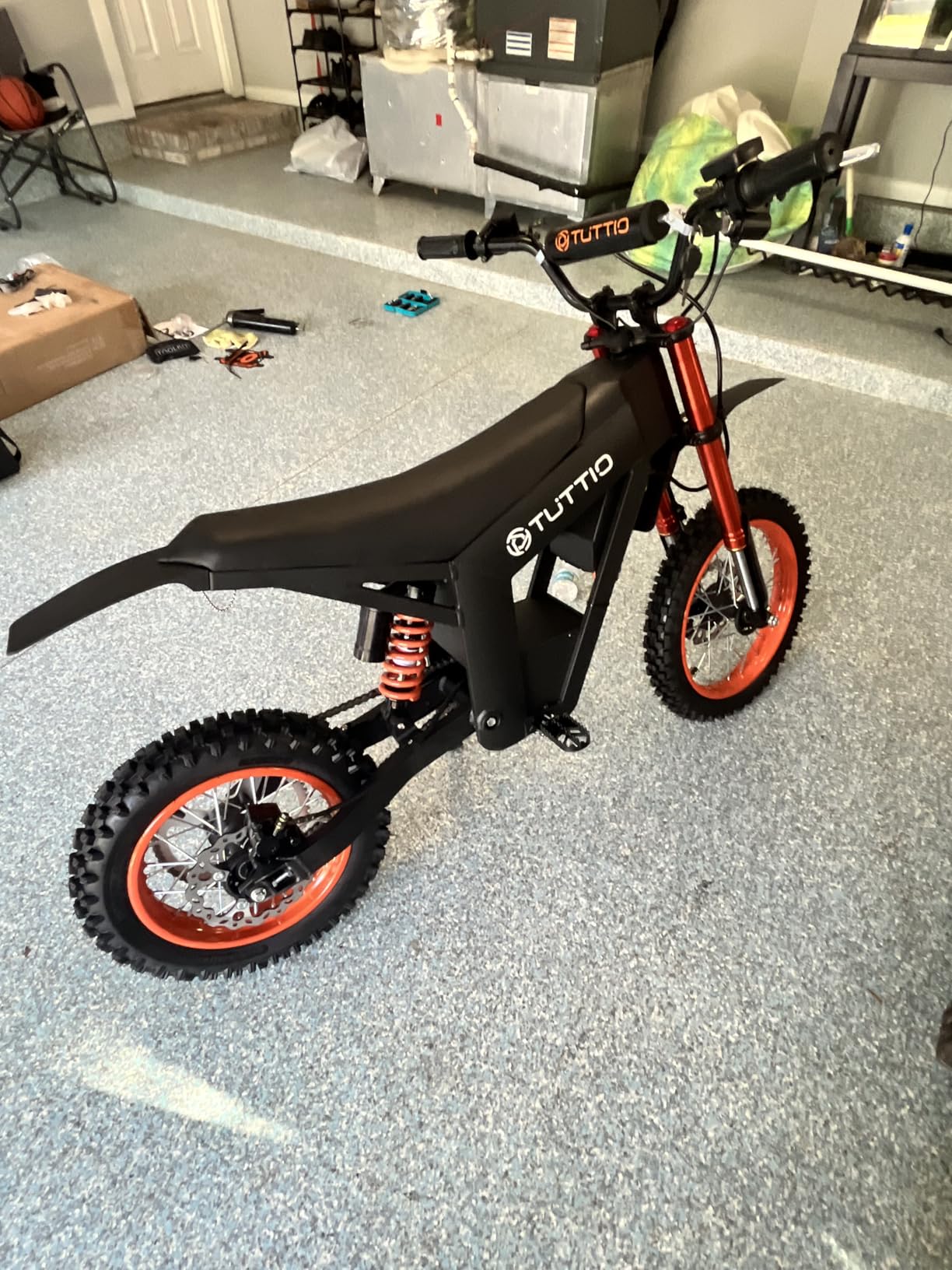 Soleil01 Electric-Dirt-Bike for Teens Adults, 14"/12" Fat Tire 2000W Electric-Motorcycle with 48V 21AH Battery Ebike 37MPH Hydraulic Brakes Mountain Off-Road EBike Fit Age 13+ photo review