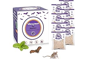 8 Count Bat Repellent Indoor Outdoor Rodent Peppermint Oil Bat Repellent Ready-To-Use Scent Pouches