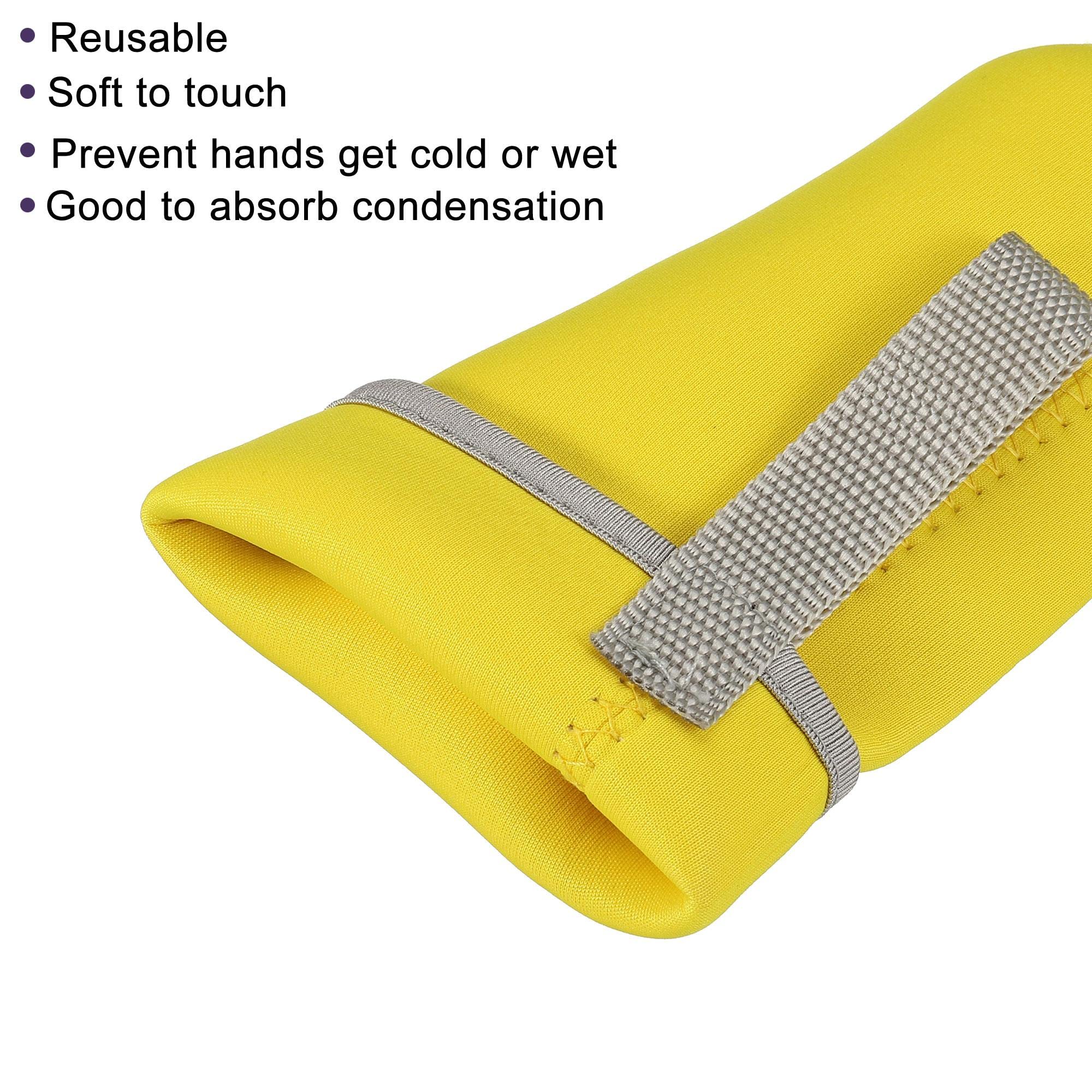 sourcing map Manicotto per bottiglia d'acqua 500 ml in neoprene isolato