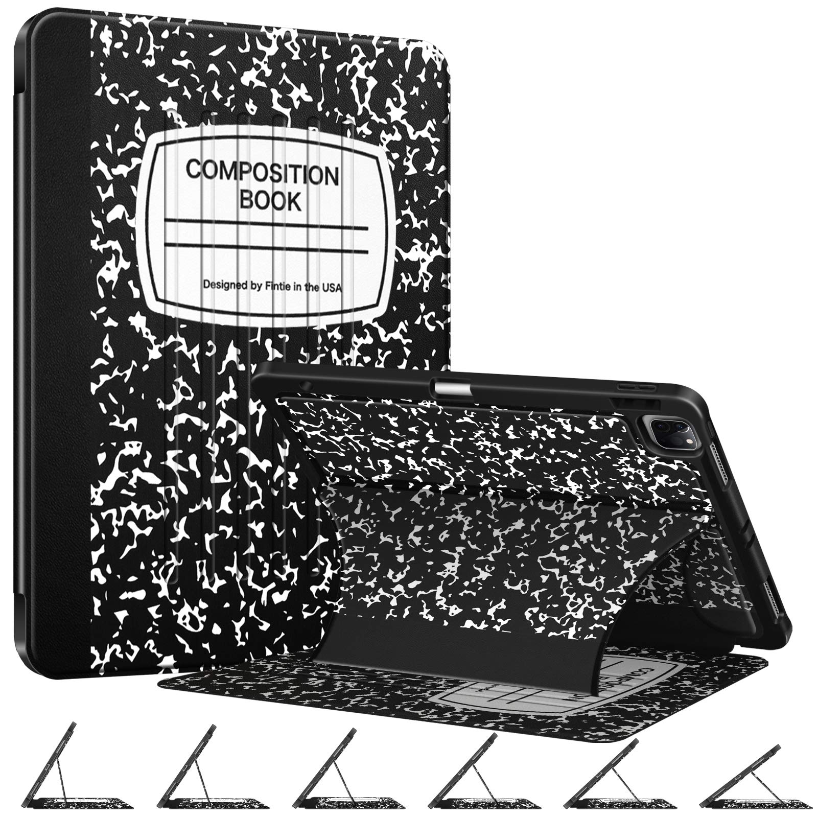 Magnetic Case For IPad Pro 11 Inch 4th/3rd/2nd Generation ( 2022/2021/2020) With Pencil Holder, Heavy Duty Military Grade Shockproof Protection, Built-in Stand Cover For Pro 2 3 4(Dark Blue - View #6