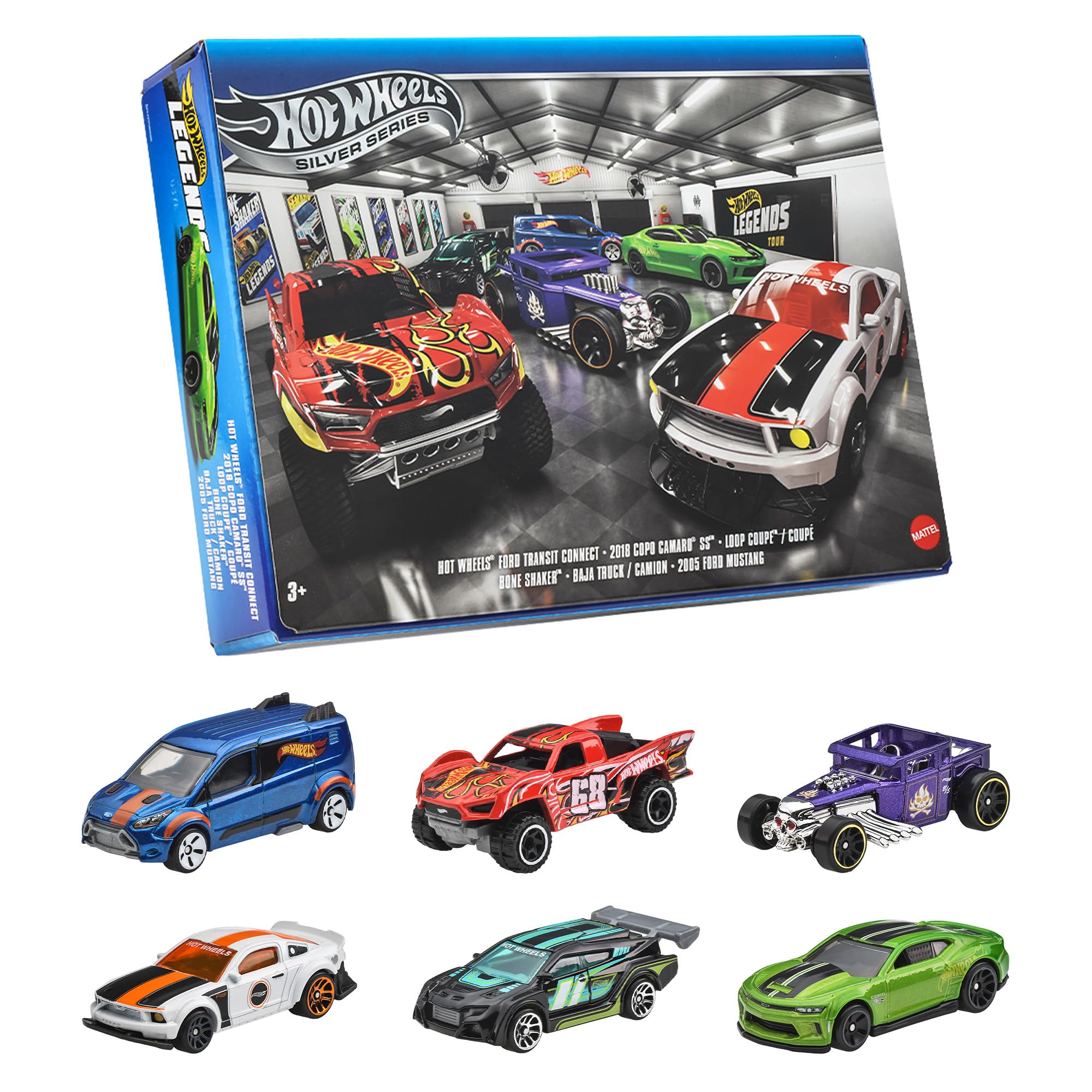 Amazon | ホットウィール(Hot Wheels) レジェンド マルチパック 乗り物
