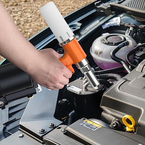 Miniatura 5 de Proster Remachadora hidráulica neumática de aire 0.094-0.189 in 316 "332" 18" 532" capacidad pop remachador pistola 500PCS remache